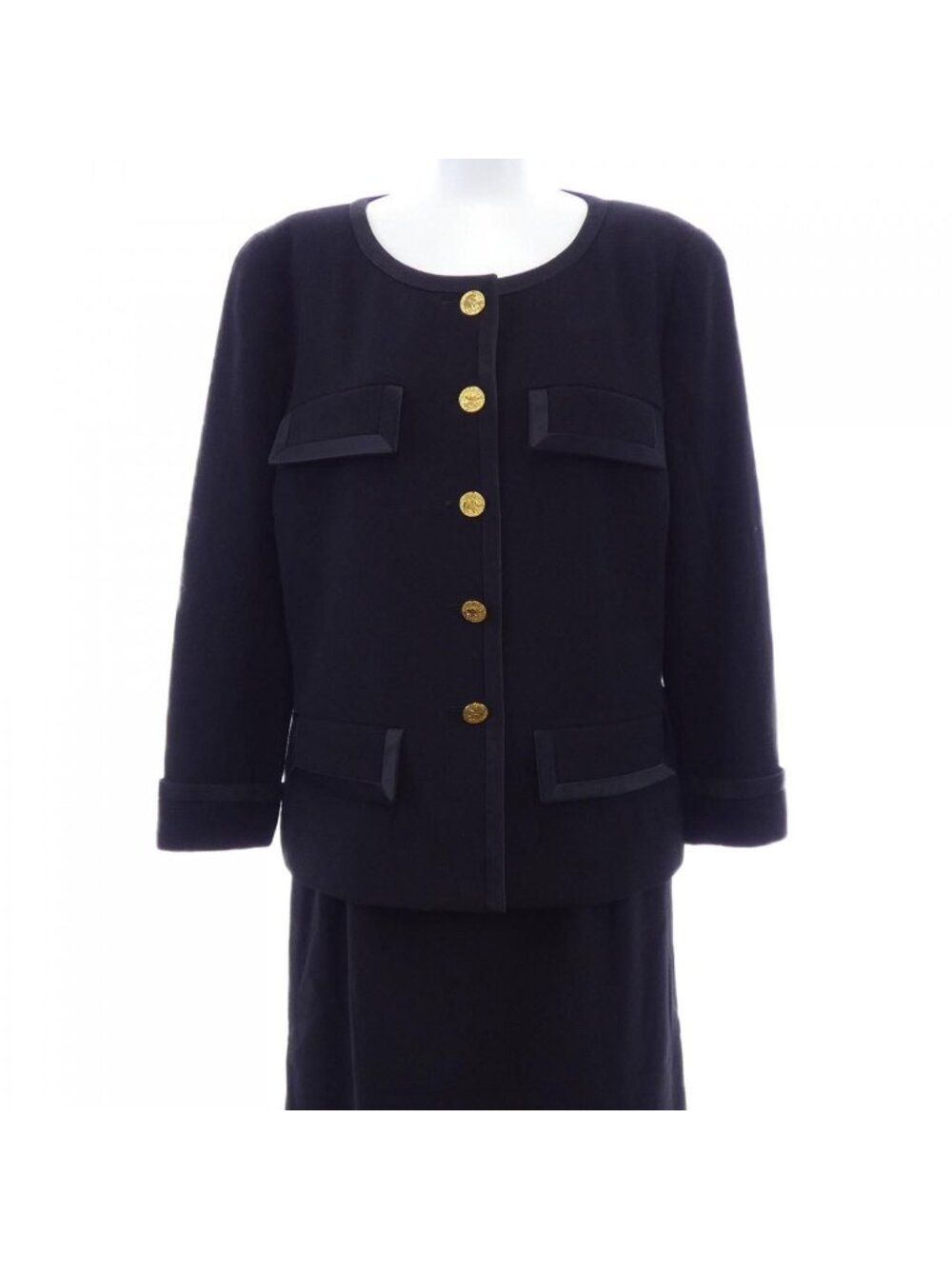 Chanel Suit Black